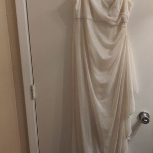Ivory formal gown